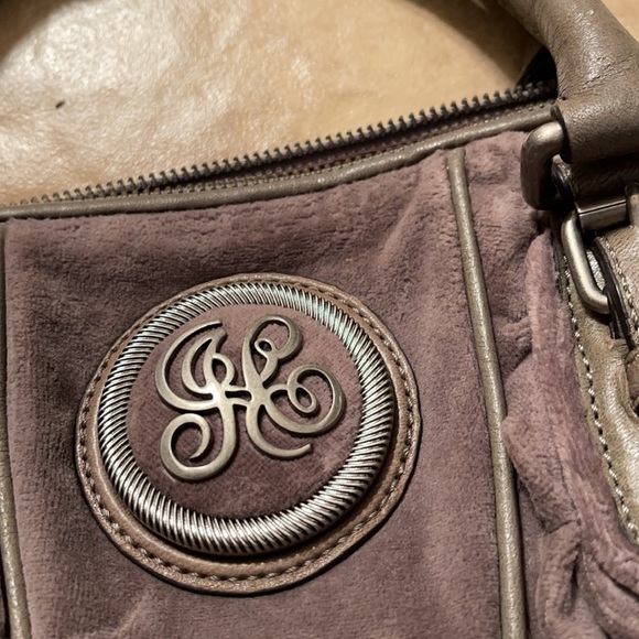 Vintage Juicy Couture Velvet Dome Satchel - Picture 3 of 8